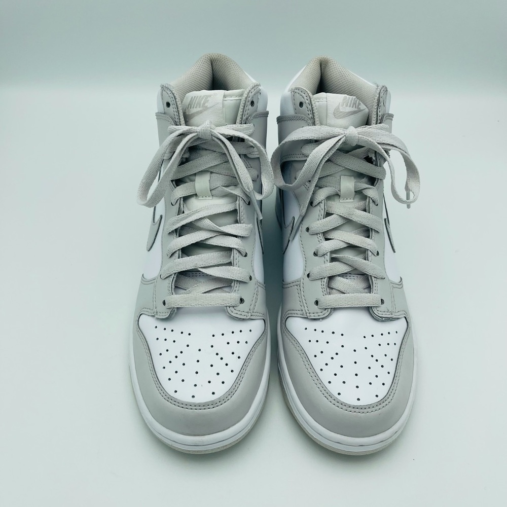 Nike Dunk High GS 'Vast Grey' Shoes Sz 7Y - Picture 6 of 11